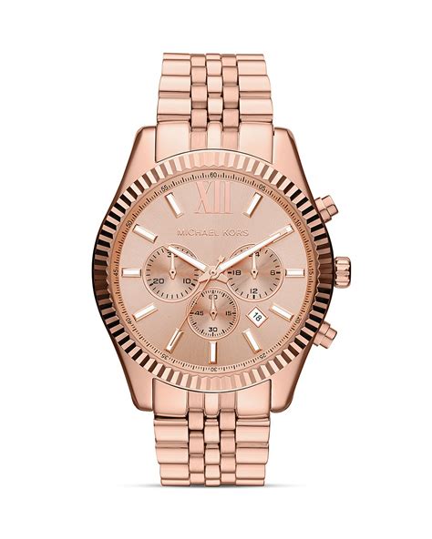 rose gold michael kors watch men'|Michael Kors Watch 250300.